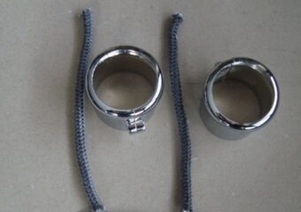 Výfuky kolena matice objímky řídítka rámeček předního světla - 10