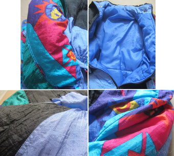 Vintage 90s zimní kombinéza dětská-teen-petit-XXS/XS - 10