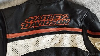 Harley-Davidson Pipe Dream perforovaná s kabelkou - 10