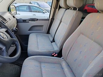 VW T5 Transporter 1.9Tdi 75kW,9 míst,tažné rezervace - 10