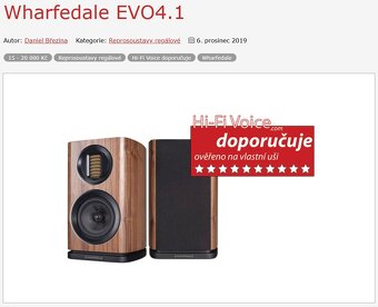 Wharfedale EVO 4.1 (ořech) - 10