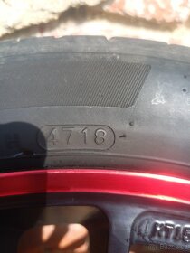 Alu Keskin 18" 5x112 letni pneu sada c.88 - 10