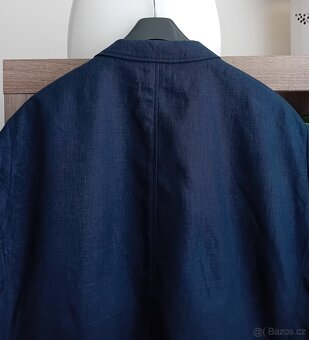 Calamar pánské sako vel. 3XL len + bavlna nové - 10
