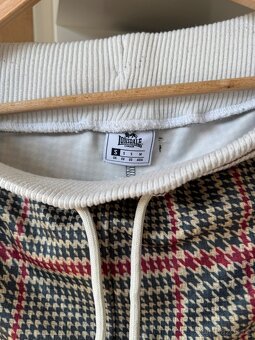 Tepláková souprava Lonsdale Gent Tracksuit Mens Beige Check - 10