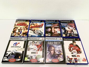 Herná konzola - Sony PlayStation 2 Slim + 8 hier - 10