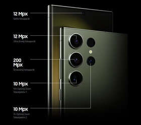 Prodám Samsung Galaxy S23 Ultra , 12/512GB , Green olive - 10