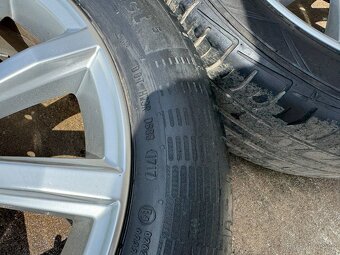 Sada Alu kol 5x112 R17 VW London 3G0601025D, pneu 215/55/17 - 10