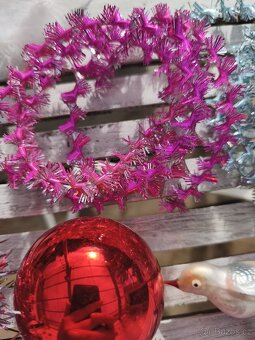 Vánoční ptáčci,špička,řetězy - 10