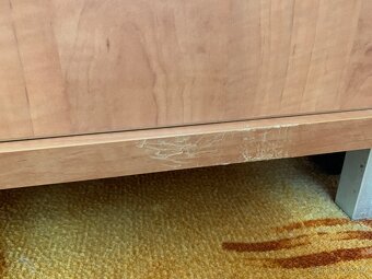 Manželská postel + TV stolek (zakázková výroba) - 10