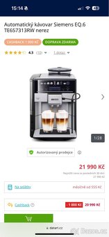 Plně automatický kávovar Siemens EQ.6 Plus - 10