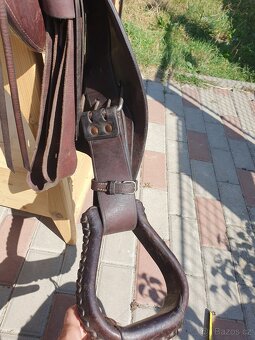 Westernové sedlo krátké – 60 cm - pro juniora či ženu - 10