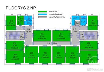 Pronájem dostupné a reprezentativní kanceláře, ul. Ruská - 10