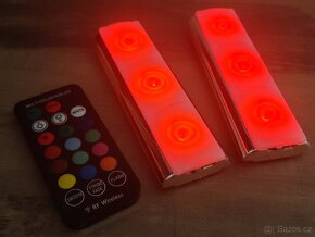 2x RGB AMBIENTNÍ OSVĚTLENÍ + DÁLKOVÝ OVLADAČ - 10