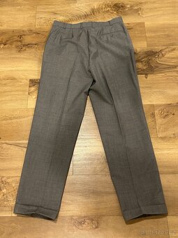 PÁNSKÝ SPOLEČENSKÝ ŠEDÝ OBLEK vel. 50 - 10