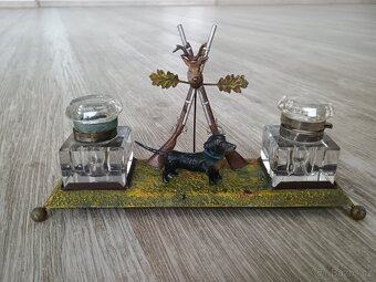 Starožitná alpaka jablko retro - 10