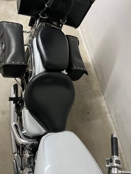 Yamaha Dragstar 650 bílá rv 2007 - 10