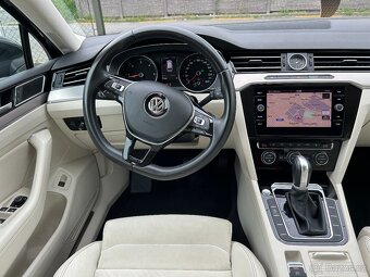 VW PASSAT B8 2.0TDI 140KW DSG 92TKM HIGHLINE ČR DPH KŮŽE - 10