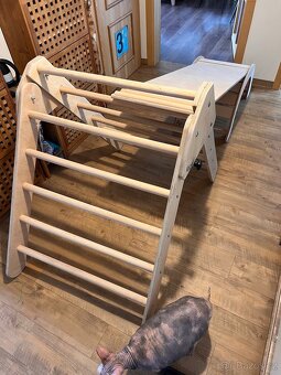 Piklerův trojúhelník/skluzavka/montessori houpačka - 10