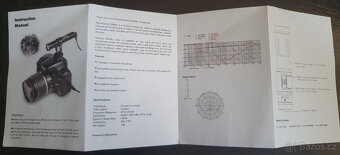 Nicama SGM8 mikrofon pro nahrávání videa - 10