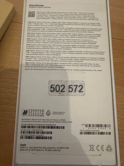 Apple iPhone 15 PRO MAX 256gb Titanium - 10