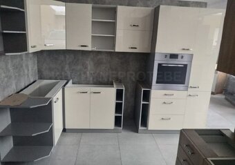 Stolarz lempert akce Bianca-Grey vysoký lesk - 10