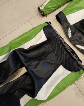 PSí Hubík-Pánská Dámská kožená moto kombinéza, dvoudílná - 10