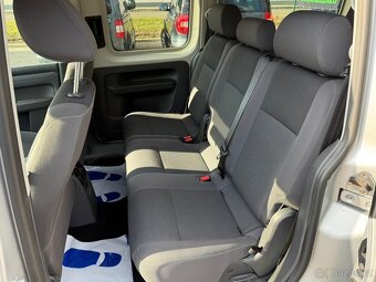 ► VW CADDY MAXI 2,0 TDI - 103 KW, 7 MÍST, PARKO. SENZORY ◄ - 10
