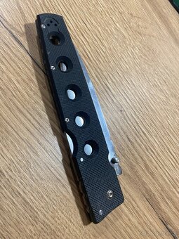 Zavírací nůž Cold Steel Hold Out 6" Blade Plain Edge - 10
