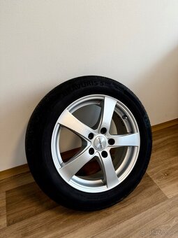 Alu kola + letní pneu, 205 / 55 r 16 - 10
