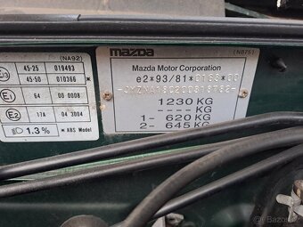 Mazda MX-5 NA Miata 1,6 66kW rok 1997 - 10