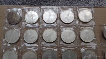 Stříbrné mince 66ks 5 RM říšské marky Třetí říše Ag 900/1000 - 10