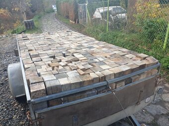 Dlažba dub špalíky 10x10x10 - 10