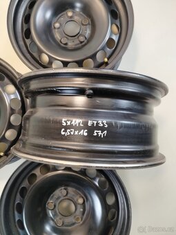 Disky na Volkswagen 5x112 ET33 6,5Jx16" 57,1 - sada 4ks - 10
