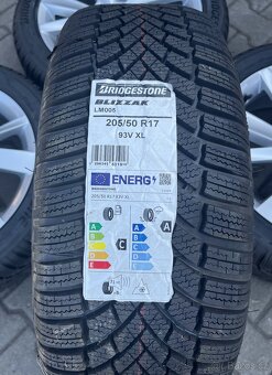 Volkswagen Golf 8 alu 6,5x17 5x112 ET46 pneu 205/50/17 93V - 10