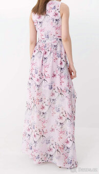 Dámské dlouhé šaty šifonové květované Mohito S 36 - 10