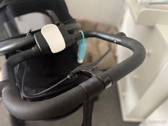 Kombinovaný kočárek cybex avi spin moon black gold - 10