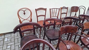 Ohýbaná křesla a židle - THONET, MUNDUS, KOHN - 10