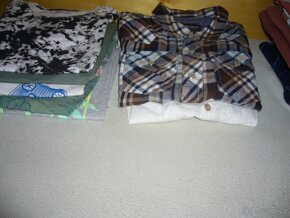 Sada oblečení na kluka velikost 128 - 134 - 10