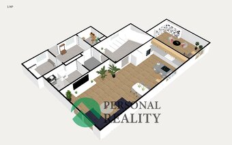 Úsporný a prostorný RD, 6+kk, 183 m2 v obci Jenštejn - 10