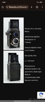 Fotoaparát flexaret IV - 10