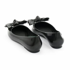 Baleríny černé zn.MELISSA Doll II Black, vel.41/42 - 10