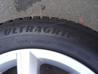 Alu disky origo Škoda Citogo, 15", 4x100,ET 33, zimní sada - 10