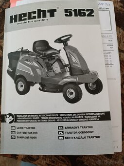 Zahradní rider - HECHT 5162 - 10