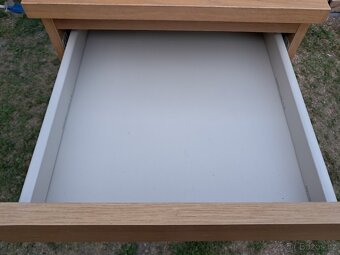 Ikea komoda Malm se zrcadlem dub - 10