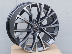 Pěkné orig alu disky Škoda Superb 3, 4 Dofida 8J 18" ET44 - 10