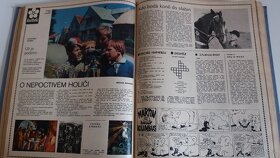 Časopis Květy svázaný ročník 1971 v pevné knize - 10
