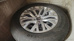 ORIGINAL ALU KOLA VW TOUAREG III "CASCADE" 235/65/18 - 10