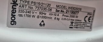 GORENJE SLIM ZÁRUKA DOPRAVA INSTALACE - 10