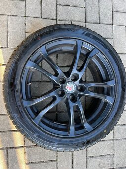 4x alu disky 5x108 R17, pneu 90% - 10