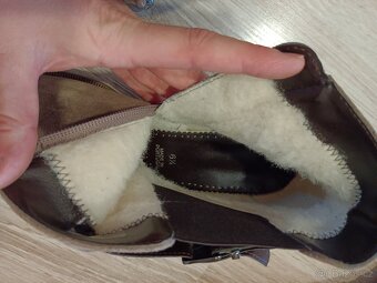 Dámské zimní kožené boty Ara, nenošené - 10